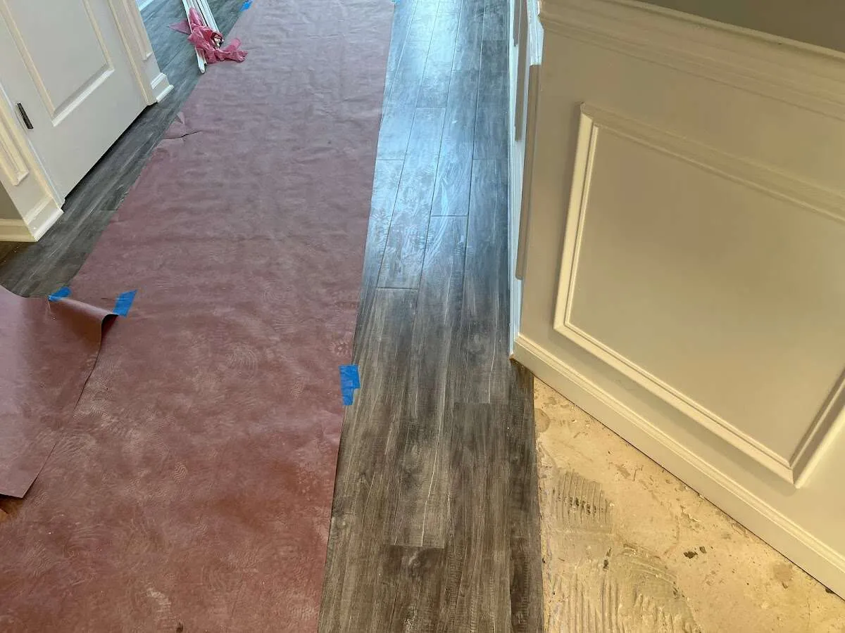 Completed marble shower restoration in Parkersburg